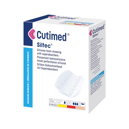 Cutimed Siltec 10cm x 10cm (10und)