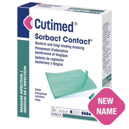 Cutimed Sorbact Contact 7cm x 9cm (40und)