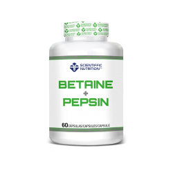 Betaine + Pepsin 60 cápsulas