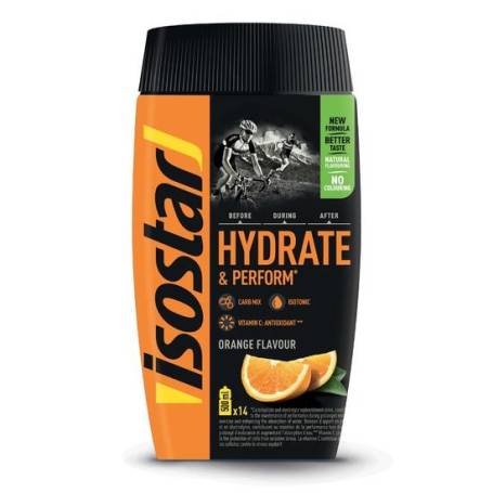 Isotónico Isostar Hydrate & Perform naranja